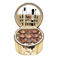 Mallette Maquillage Vintage GLOSS - 36 Pièces - Assortiment Cosmétiques