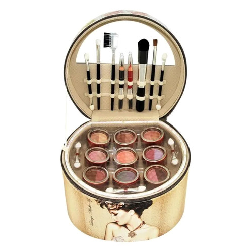 Mallette maquillage vintage - mallette,