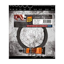 Pyrofeu Joint Plat pour Insert et Poêle Longueur 2,5m, 10x1,2mm - Excellente Éta