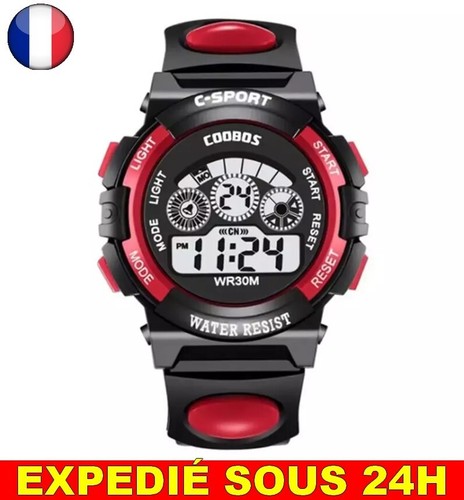 Montre numérique coobos - numérique,