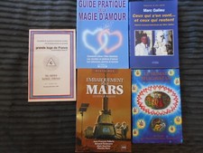 Lot de 5 livres Esotérisme Magie Spiritualité Science