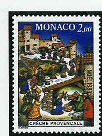 Monaco num 1400 mnh noël - **,