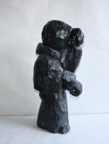 Grande sculpture bois - grande, en