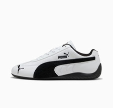 PUMA Speedcat Cuir En Blanc Et Daim Noir Toutes Tailles Stock Limité