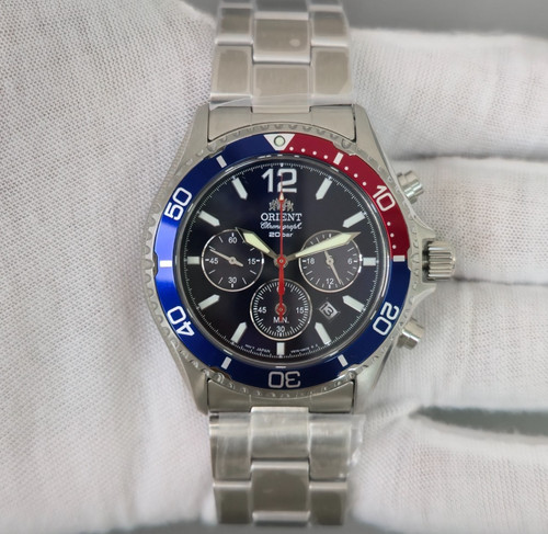 Montre homme orient mako - homme, solar