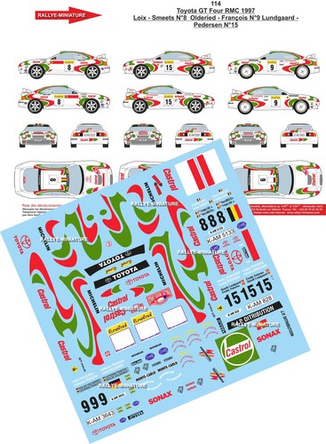 Decals ref 0114 - 1/32,