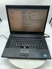 DELL LATITUDE E5500 INTEL CORE 2 DUO 7250T 15.4" POUR PIECES PAS DE RETOUR