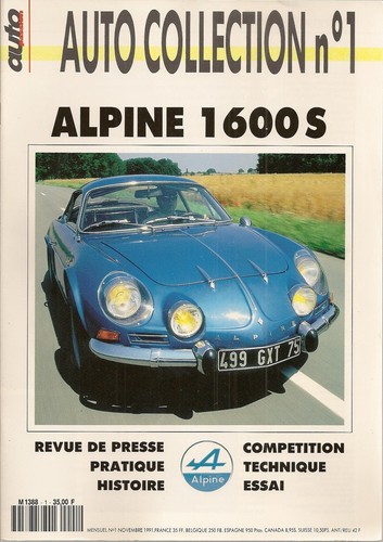 Auto collection alpine a110 - auto,