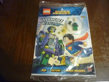LEGO Livre d'activités + figurine superman les enigmes de lex luthor