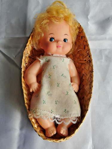 Petit poupée vintage dans - , son