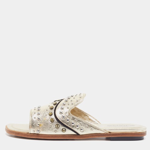 Tods taille cuir - taille, doré