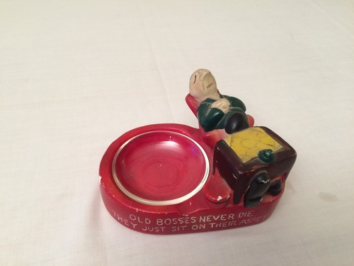 Vintage ash tray 1952 - ash, tray,