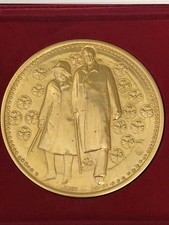 GRANDE MEDAILLE   BRONZE doré