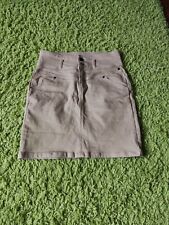 jupe courte en jean denim porte feuille effet délavé jennyfer taille 36