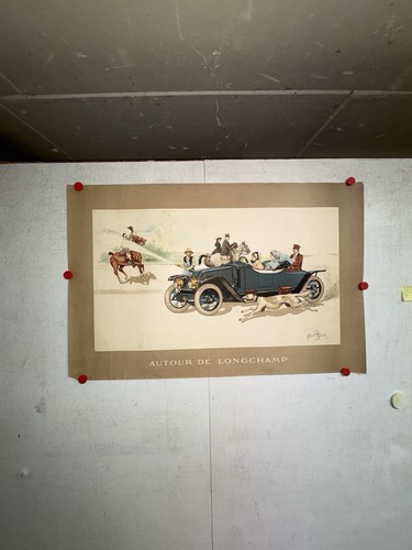 Rare affiche ancienne renault - affiche,