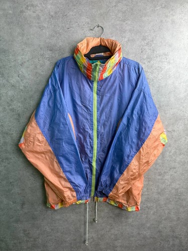 Veste coupe vent vintage 80s - coupe-vent,