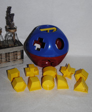 ?TUPPERWARE Jouet Balle 10 Formes Ballon Surprise Jeu Eveil Enfant Complet TTBE