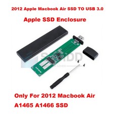 MacBook Air 11" A1465 13” A1466 Mid 2012 7+17pin SSD External ssd Enclosure Case
