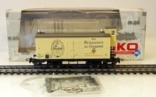 PIKO 72037 ECHELLE HO 1/87 SNCF WAGON REFRIGERANT BIERE LA GOUDALE EP.3 + BOITE