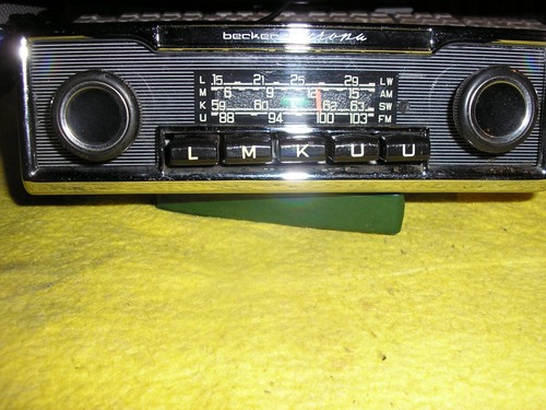 Auto radio becker europa - radio,