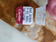 Lot de deux Barrettes pour boucle déployante Cartier 