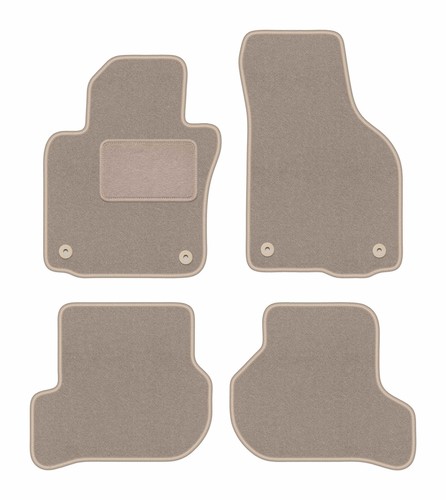 Tapis sol velours beige - en,