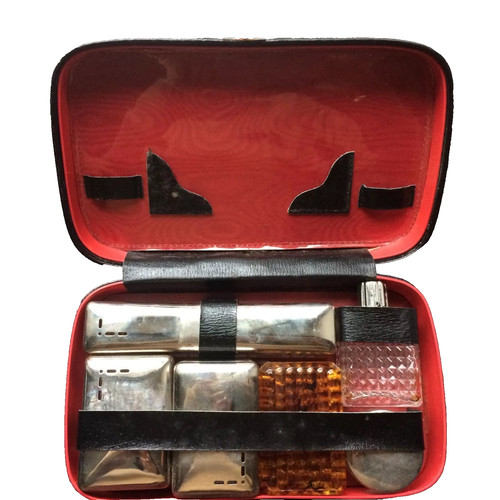 Mallette toilette ancienne - mallette,
