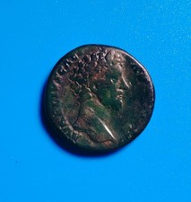 MARC AURELE SESTERCE EN CUIVRE TTB.