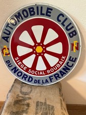Plaque émaillée Automobile