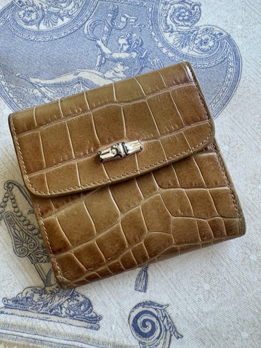 Longchamp roseau croc embossed - longchamp,