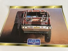 Tatra Paris Dakar 1990 compétition fiche carte passion camion Atlas