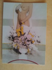 Fine nude woman white gloves