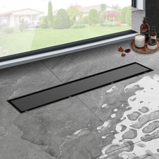 Caniveau Douche Italienne Noir