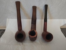 3 ANCIENNES PIPES BUTZ CHOQUIN BRETEUIL N° 1308 CHACOM AUTEUIL N°185 ALPINA