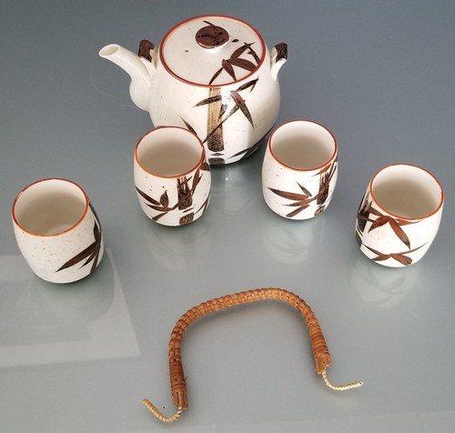 Japanese tea set small - tea, 4