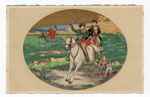 Gobbi scène de - gobbi, chasse