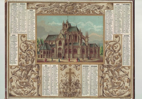 Postes almanach des t - almanach, p.t.t