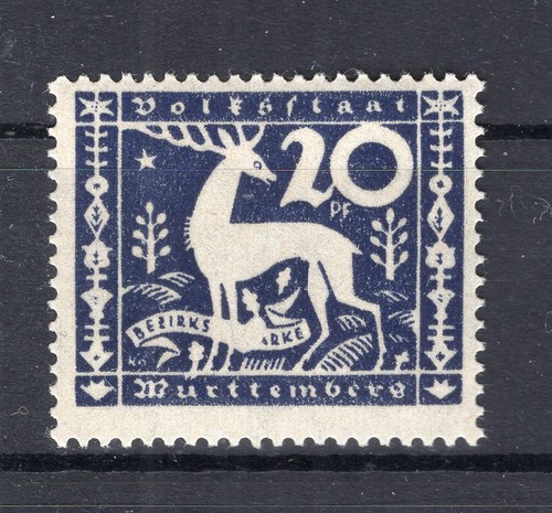 Württemberg 146i abart mnh - württemberg,