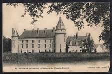CPA Écuillé, Château du Plessis-Bourré vue du parc 