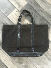 Sac fourre tout Vanessa Bruno en daim gris 