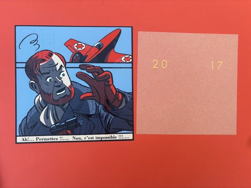 Jacobs serigraphie carte - jacobs,