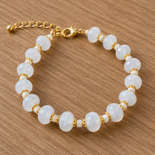 Bracelet femme grosses perles