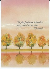 CPM - Carte Postale NUGERON " POESIE " réf: 10