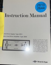 Bruel & Kjaer INSTRUCTIONS