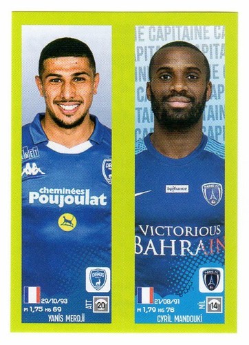 Sticker panini foot 2022 ligue - sticker,