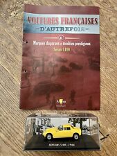 Sovam 1100 Voitures Françaises D’autrefois 27 Et Brochure
