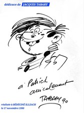 CORINNE ET JEANNOT 3 .. en vacances EO 10/1974 avec une dédicace de JEAN TABARY 