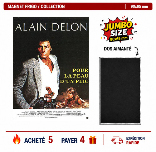 Magnet frigo alain delon - frigo,