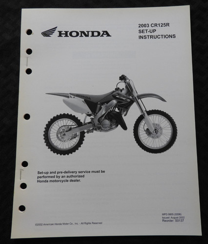 2003 véritable honda 125 - véritable,