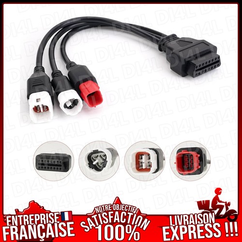 Câble diagnostic obd2 vers - cÂble, 3